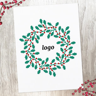 Holly WAN Logotyp Business Helg Vykort