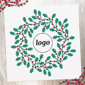 Holly WAN Logotyp Business Julkort