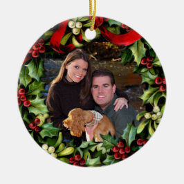 Holly Wandeand Photo Personlig Ornament
