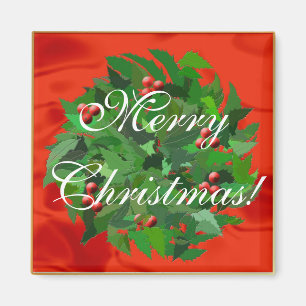 Holly Wandeans God jul! Magnet