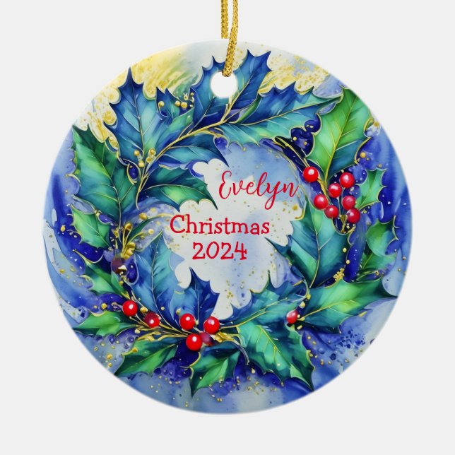 Holly Wandeans Personlig Ornament (Framsidan)