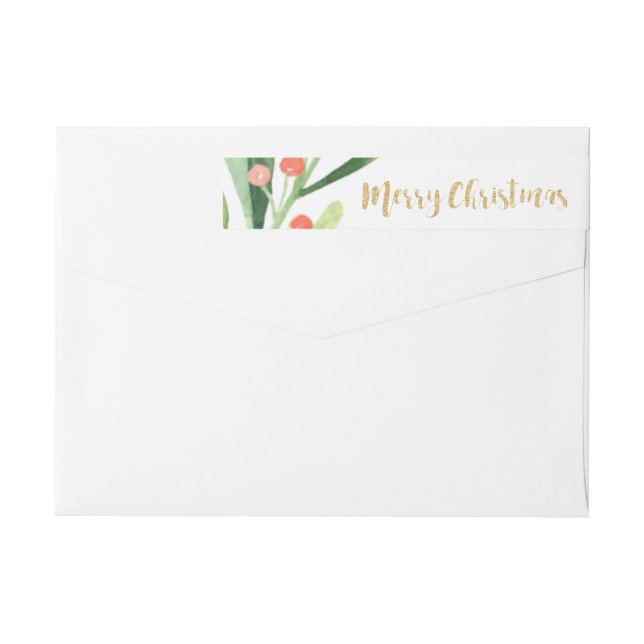 Holly WandeGod jul Etikettband (Baksidan)