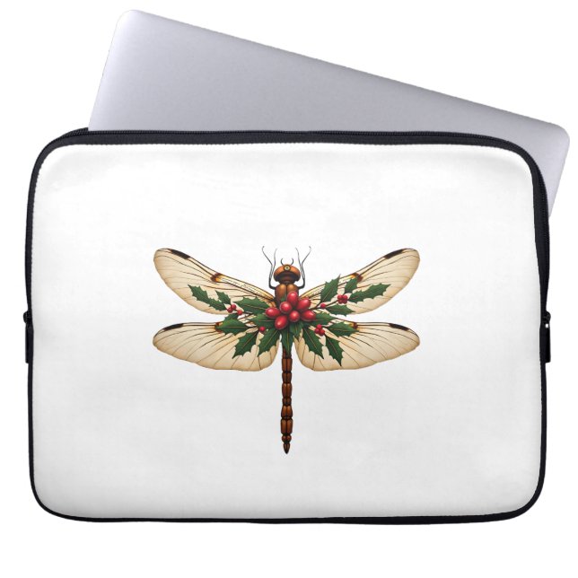 Holly Winged Dragonfly Laptop Fodral (Framsidan)