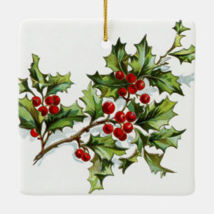 HollyBerries20150801 Julgransprydnad Keramik