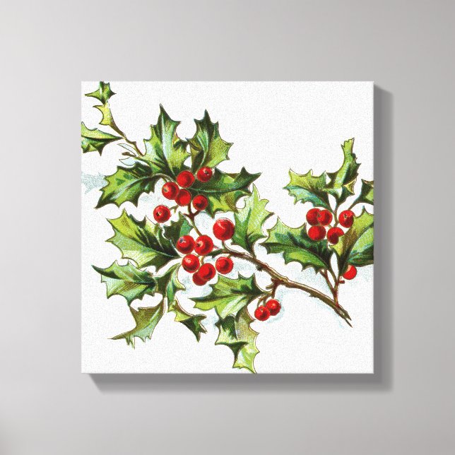 HollyBerries20150802 Canvastryck (Framsida)
