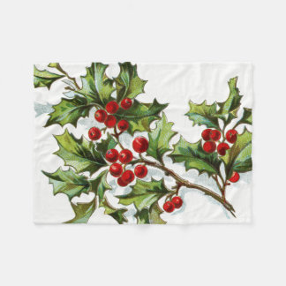 HollyBerries20150802 Fleecefilt