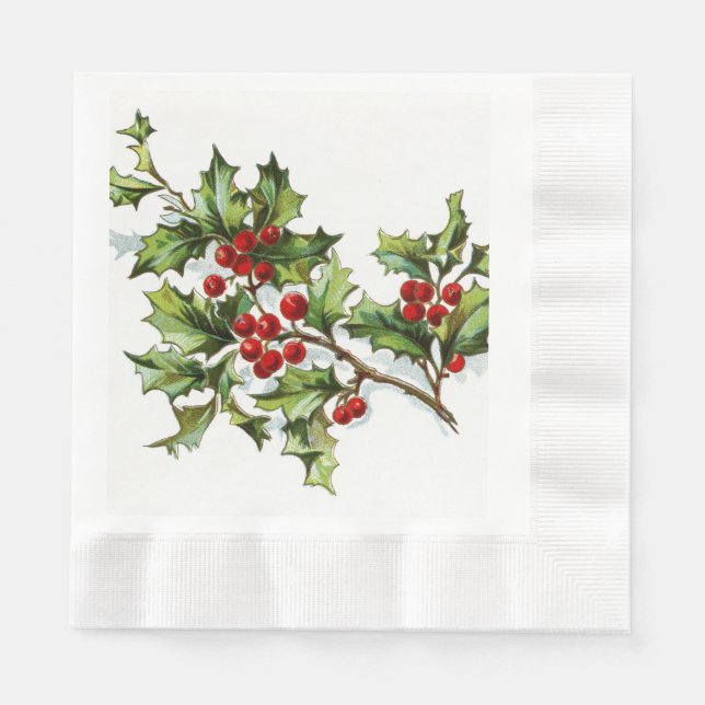 HollyBerries20150802 Pappersservett (Framsidan)