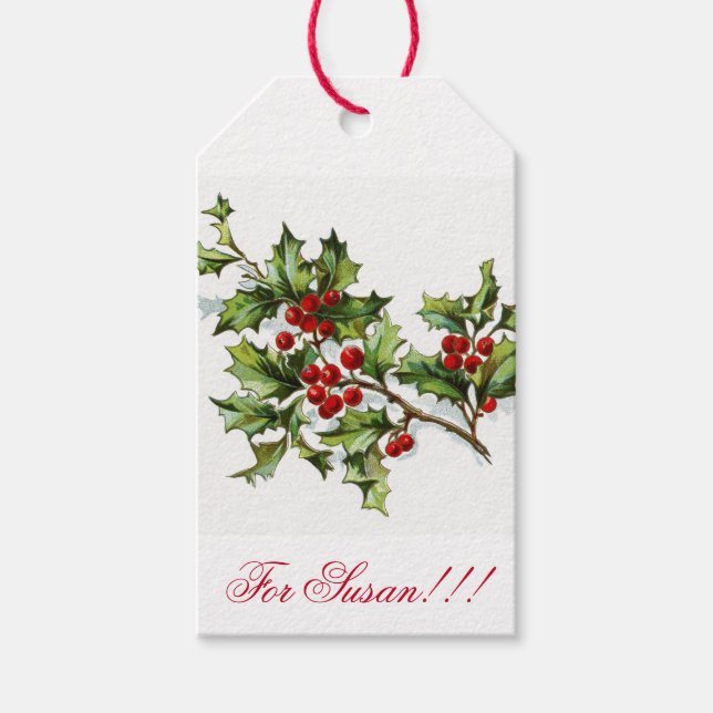 HollyBerries20150802 Presentetikett (Framsidan)