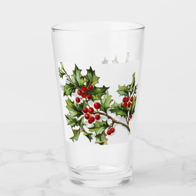 HollyBerries 002 Glaskopp (Framsida)