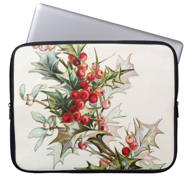 HollyBerries 004 Laptop Fodral (Framsidan)