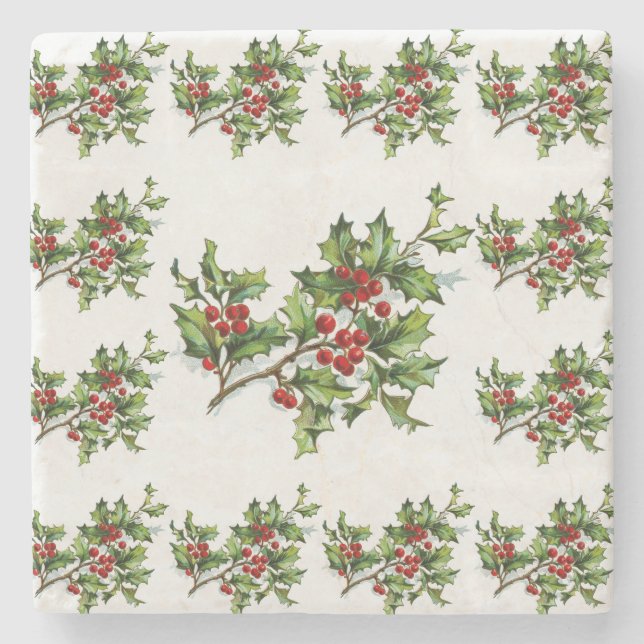 HollyBerries 014 Stenunderlägg (Framsidan)