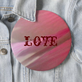 Hollyhock 10 abstrakt 3 Kärlek Knapp