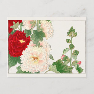 Hollyhock av Tanigami Konan Vykort