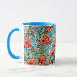Hollyhock Coffee Mugg