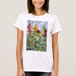 Hollyhocks och solrosor 2005 tee