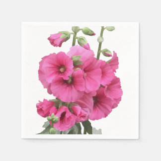 Hollyhocks Pappersservett