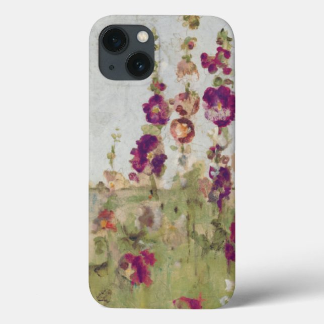 Hollyhocks vid havet (Baksida)