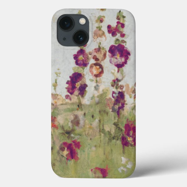 Hollyhocks vid havet (Baksida)