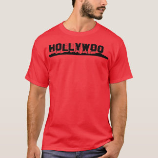 hollywoo-tecken för mörk av bojack horseman t shirt