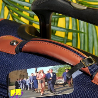 Hollywood10 Märkre för hörselbag Bagagebricka