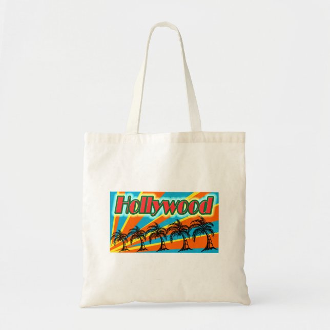 Hollywood 5 Handflatan Träd Bag Tygkasse (Framsidan)
