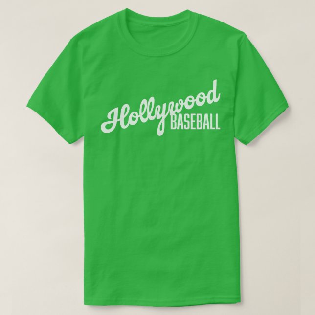 Hollywood Baseball TShirt T Shirt (Design framsida)