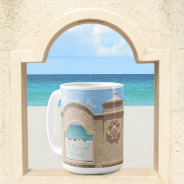 Hollywood Beach Florida Broadpromenpromenvy Oceanv Kaffemugg