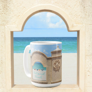 Hollywood Beach Florida Broadpromenpromenvy Oceanv Kaffemugg