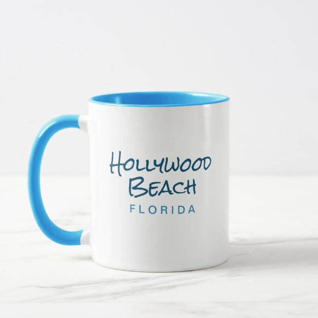 Hollywood Beach Florida Coffee Mugg (Vänster)