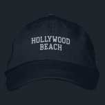 Hollywood Beach Florida Embroired Baseball Hat Broderad Keps<br><div class="desc">Hollywood Beach Florida Embroired Baseball Hat</div>