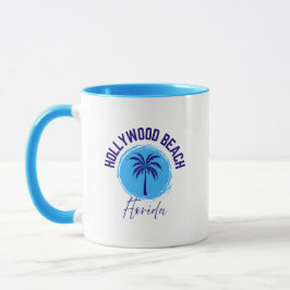 Hollywood Beach Florida Kaffemugg