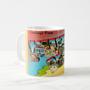Hollywood Beach Florida vykortsmugg Kaffemugg