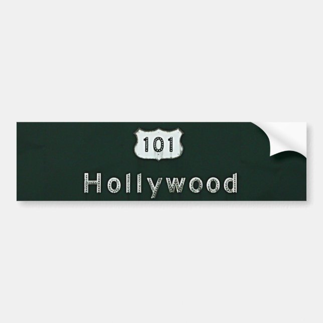 Hollywood Bildekal (Framsidan)