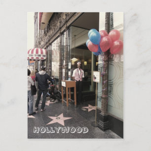 Hollywood Blvd. Vykort! Vykort