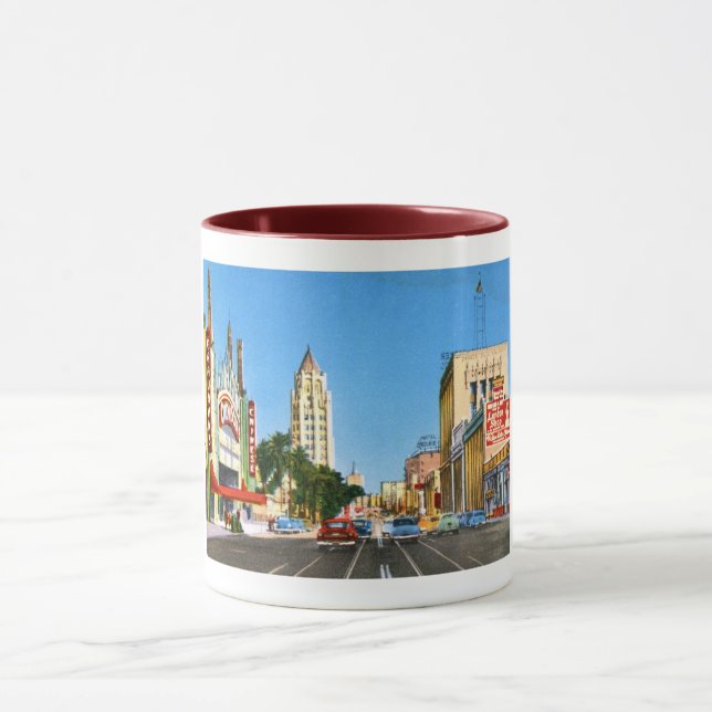 Hollywood Boulevard, Los Angeles Vintage Mugg (Center)