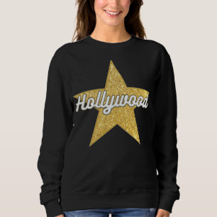 Hollywood Boulevard Script och Star Sweatshirt T Shirt
