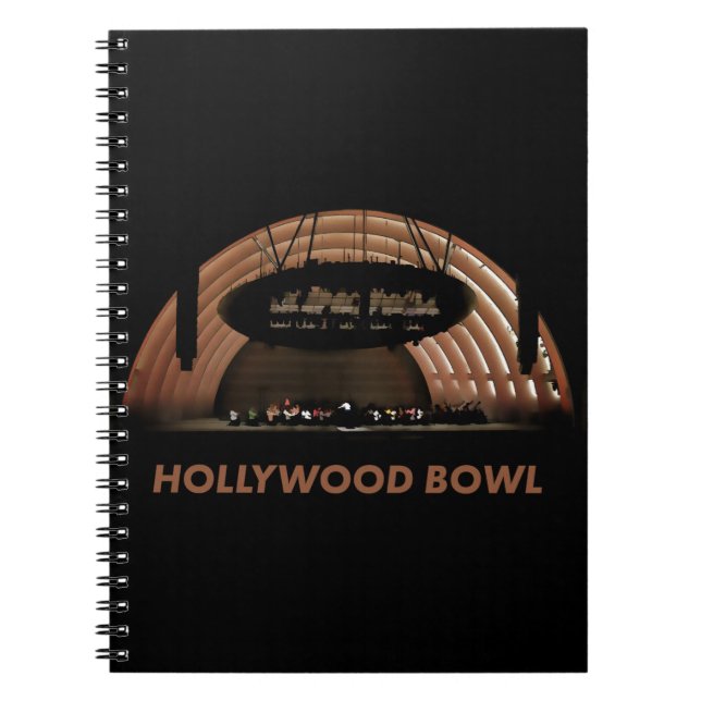 Hollywood Bowl Anteckningsbok (Framsidan)