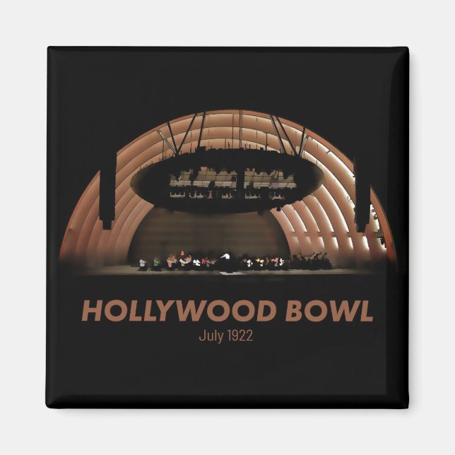 Hollywood Bowl Magnet (Framsidan)