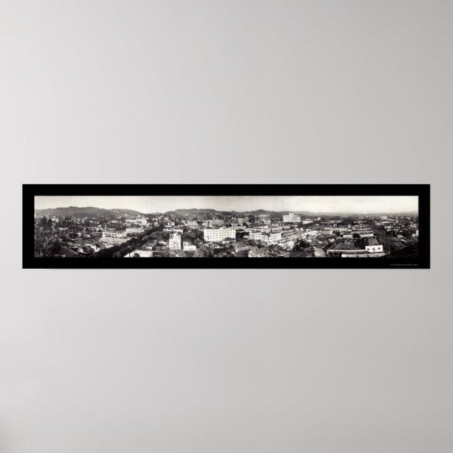 Hollywood, CA Photo 1929 Poster (Framsidan)