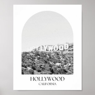Hollywood California Arch Photo Print Poster