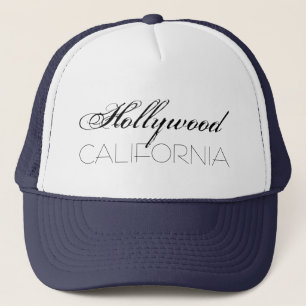Hollywood California chic anpassade Truckerkeps