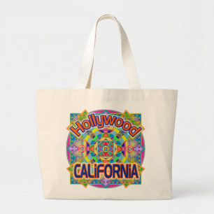 Hollywood CALIFORNIA Lycklig Bag Jumbo Tygkasse