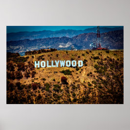 Hollywood California Poster