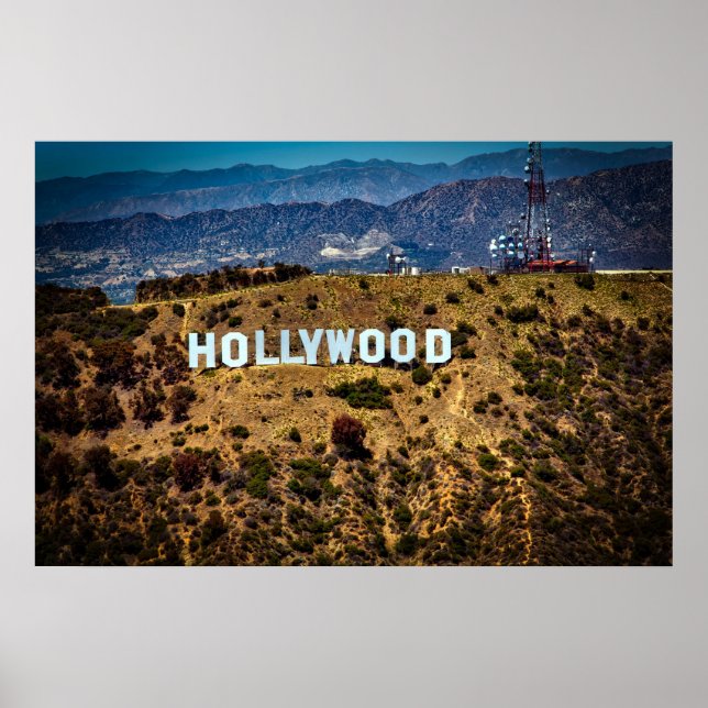 Hollywood California Poster (Framsidan)