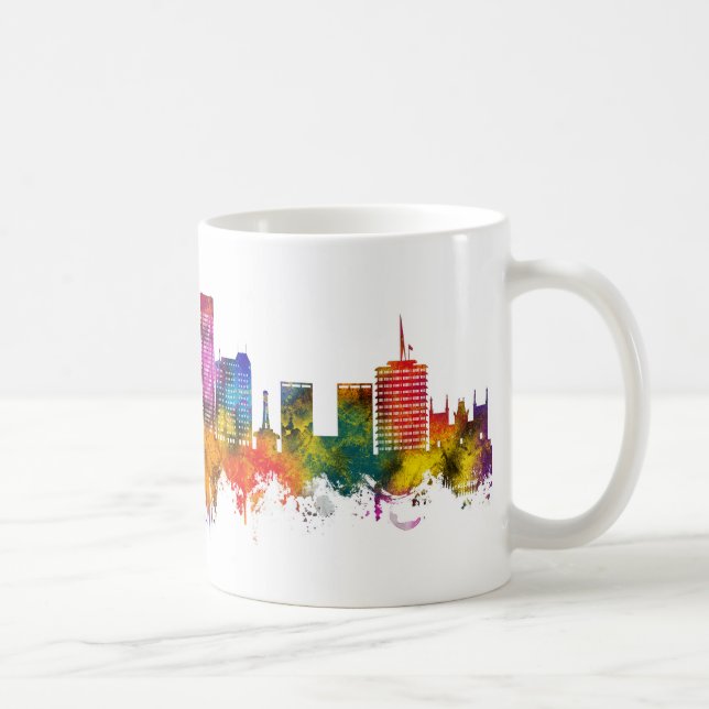 Hollywood California Siluett Kaffemugg (Höger)