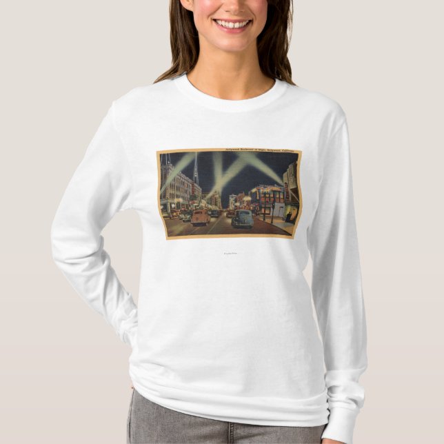 Hollywood CANight beskådar av den Hollywood Tee (Framsida)