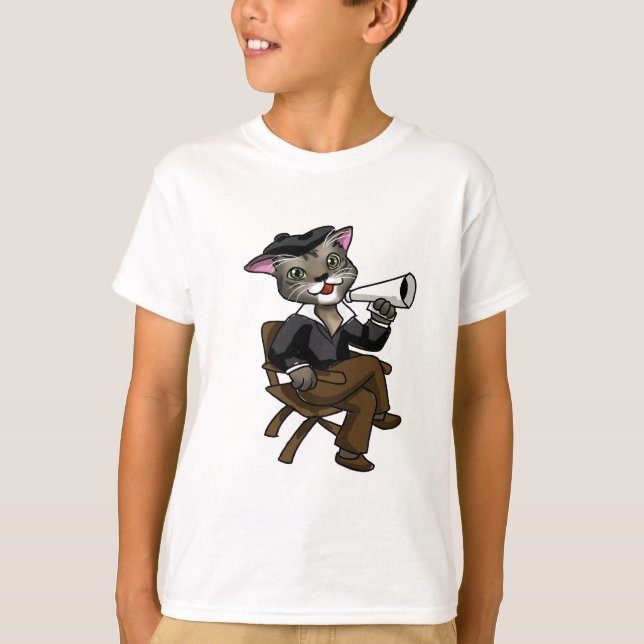 Hollywood Cat T-shirt (Framsida)