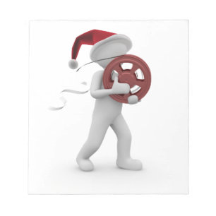 hollywood christmas anteckningsblock