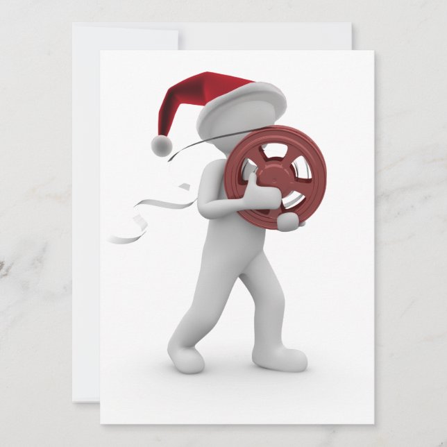 hollywood christmas julkort (Framsida)