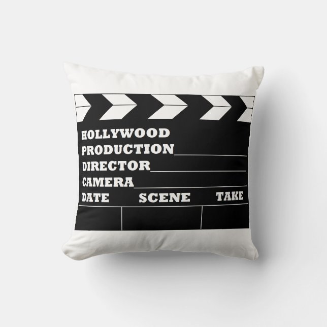 Hollywood Clapboarddekorativ kudde (Framsida)